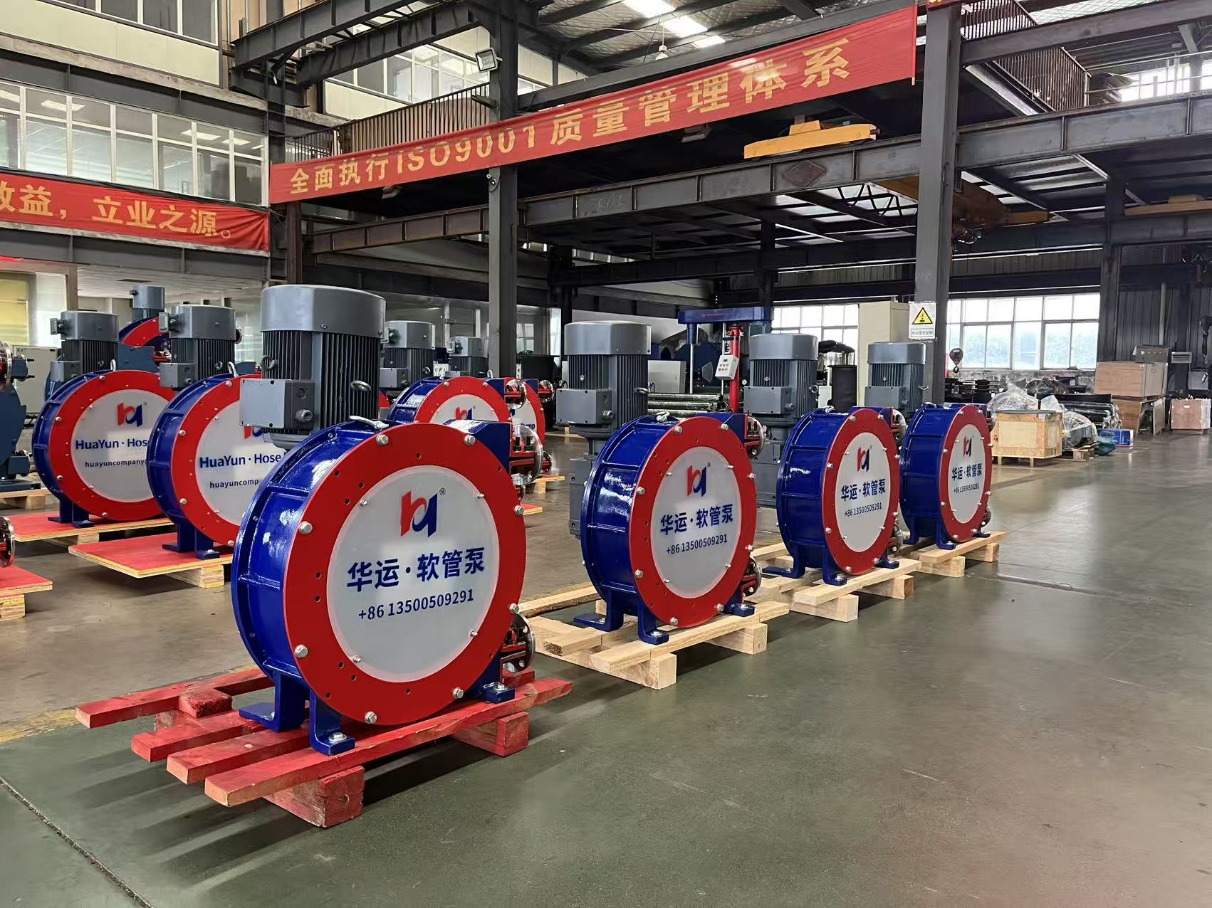 合肥華運軟管泵發往緬甸礦業，賦能礦漿輸送高效作業